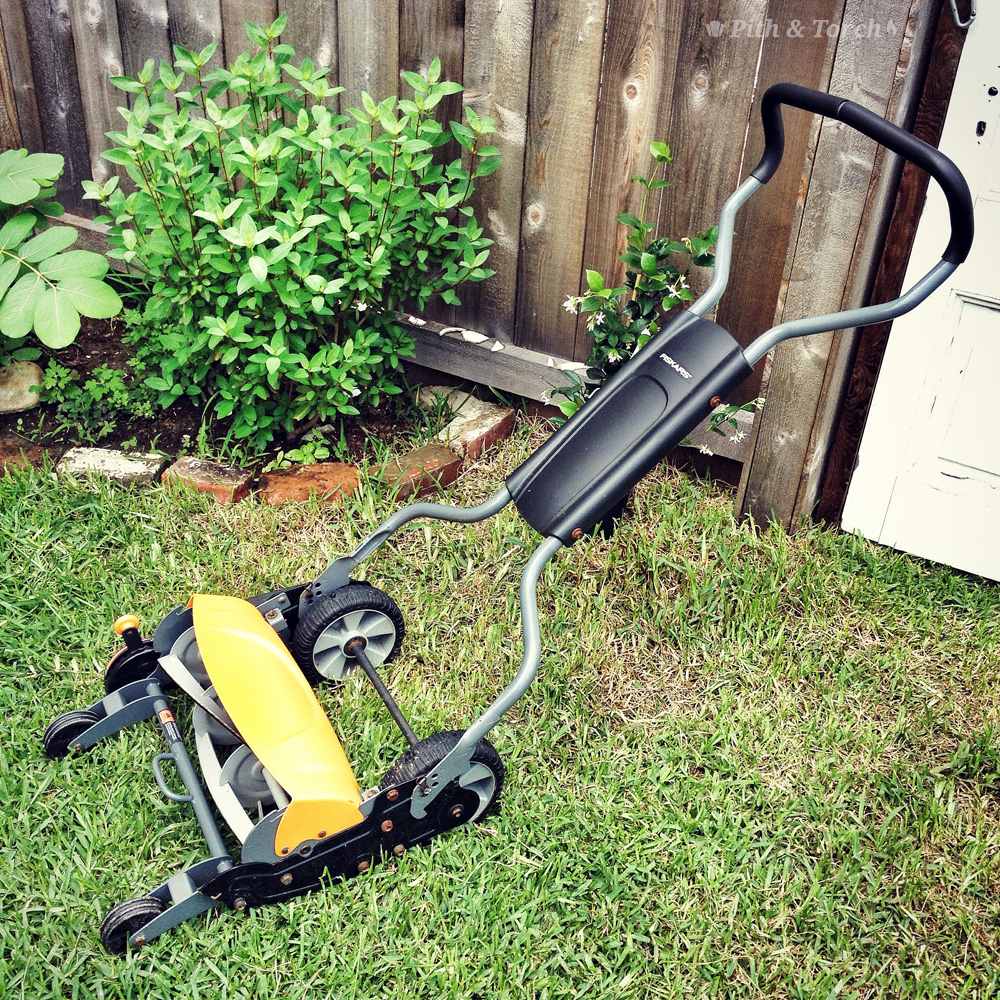 Fiskars Reel Mower by Pith and Torch