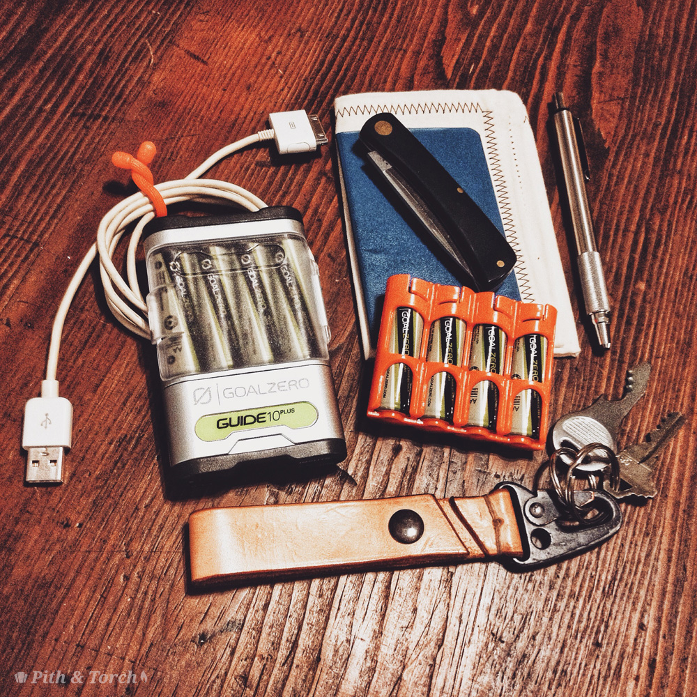 Goal Zero Charger Everyday Carry by Pith and Torch
